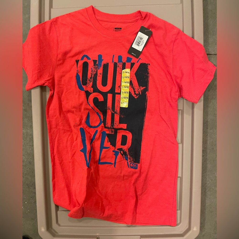 Boys quicksilver tee